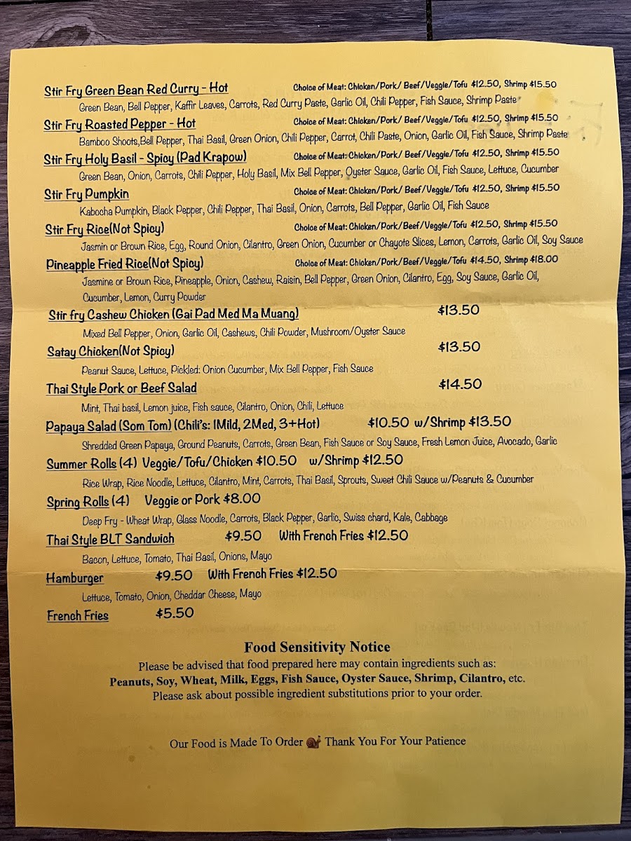 Ka Lae Garden Thai Food Menu-5